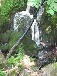 Kleiner Wasserfall