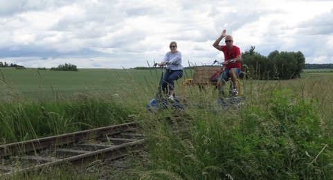 Draisine bei Levenstorf